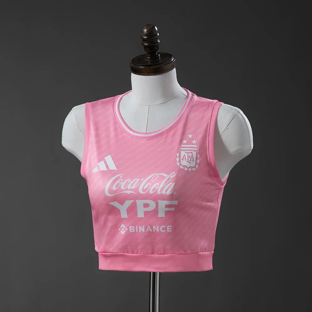2026 Argentina Home Women's Vest Pink