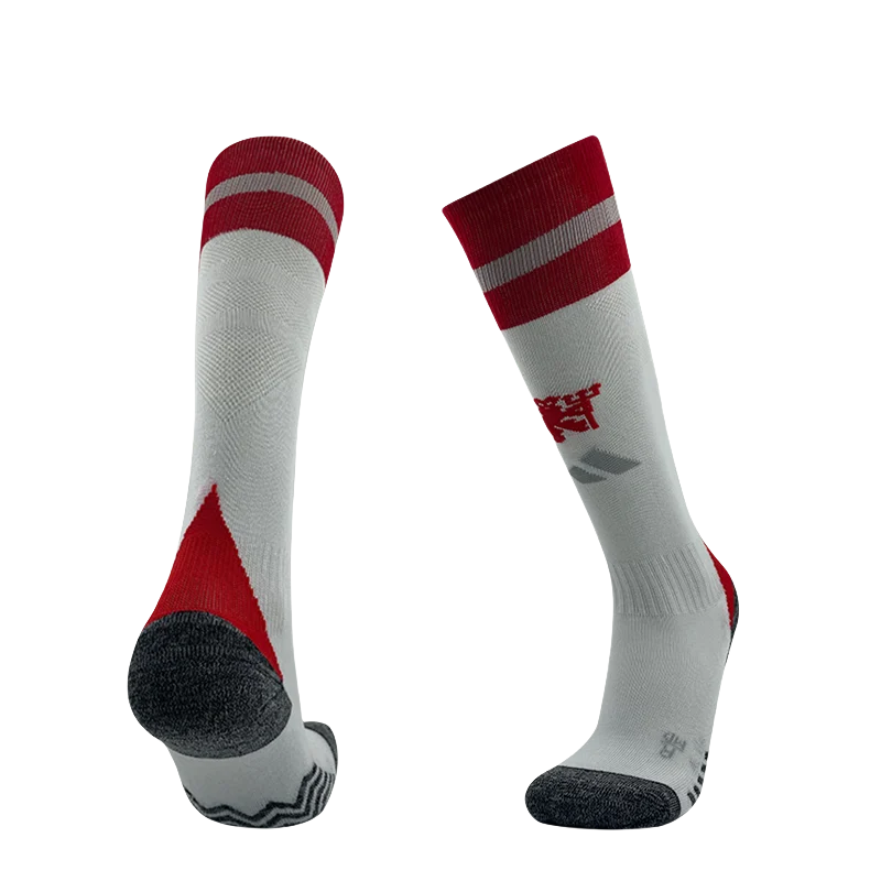 2024/2025 Manchester United home white football socks
