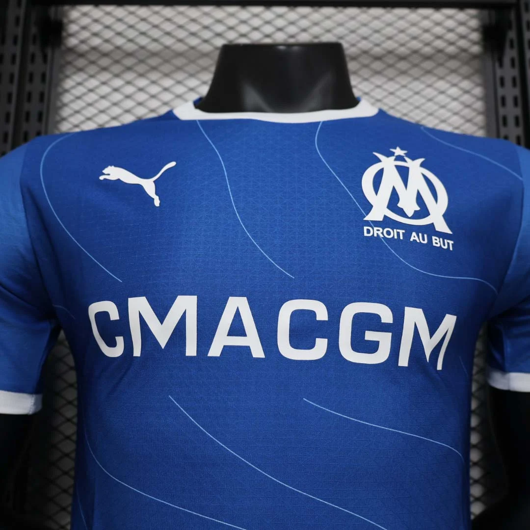 2023/2024 Player Version Olympique de Marseille Away Football Jersey - 图片 4