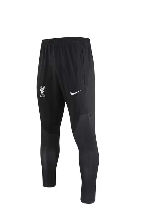 2023/2024 Liverpool Half-Pull Training Suit Gray-white Jersey Set - 图片 4