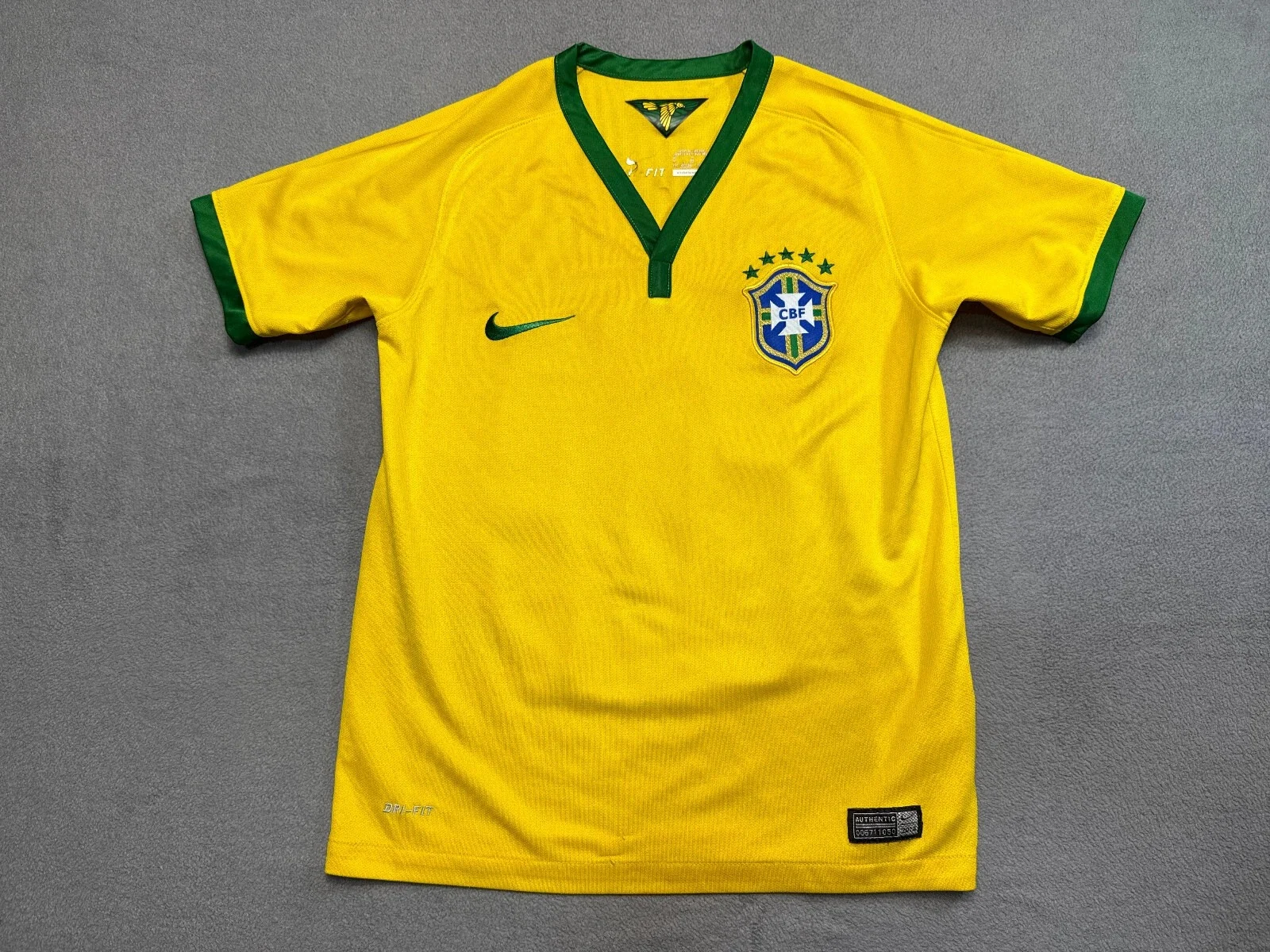 2014/2015 Brazil Home Football Jersey