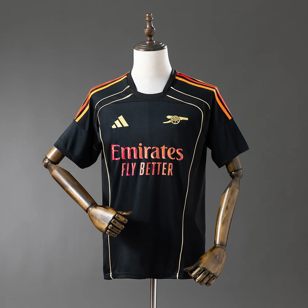 2025/2026 Arsenal Retro-style collaboration - Black Jersey