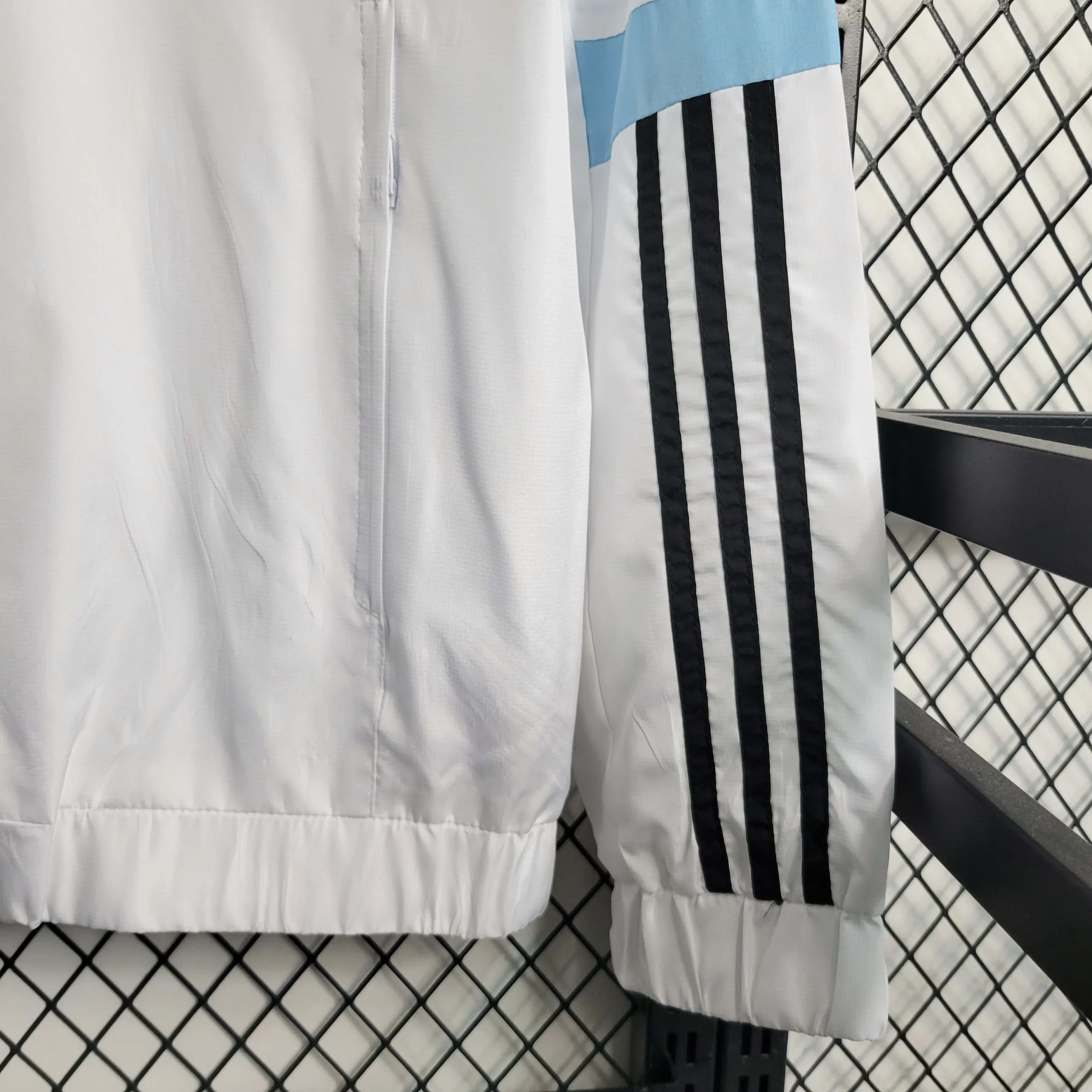 2023 Argentina Soccer Jersey Windbreaker white - 图片 5