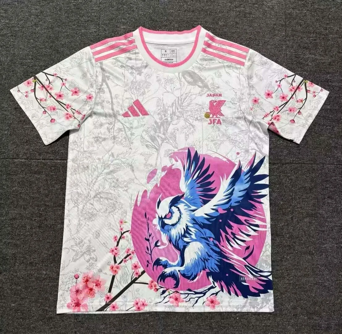 2025 Japan Special Edition Blue eagle plum Football Shirt