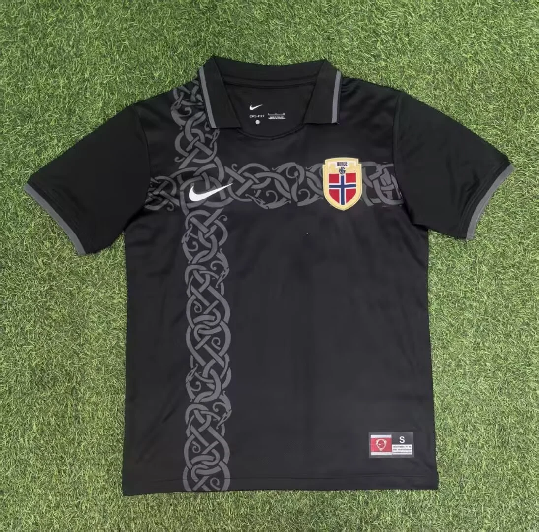 2025 Norway Special Edition Black Football Shirt