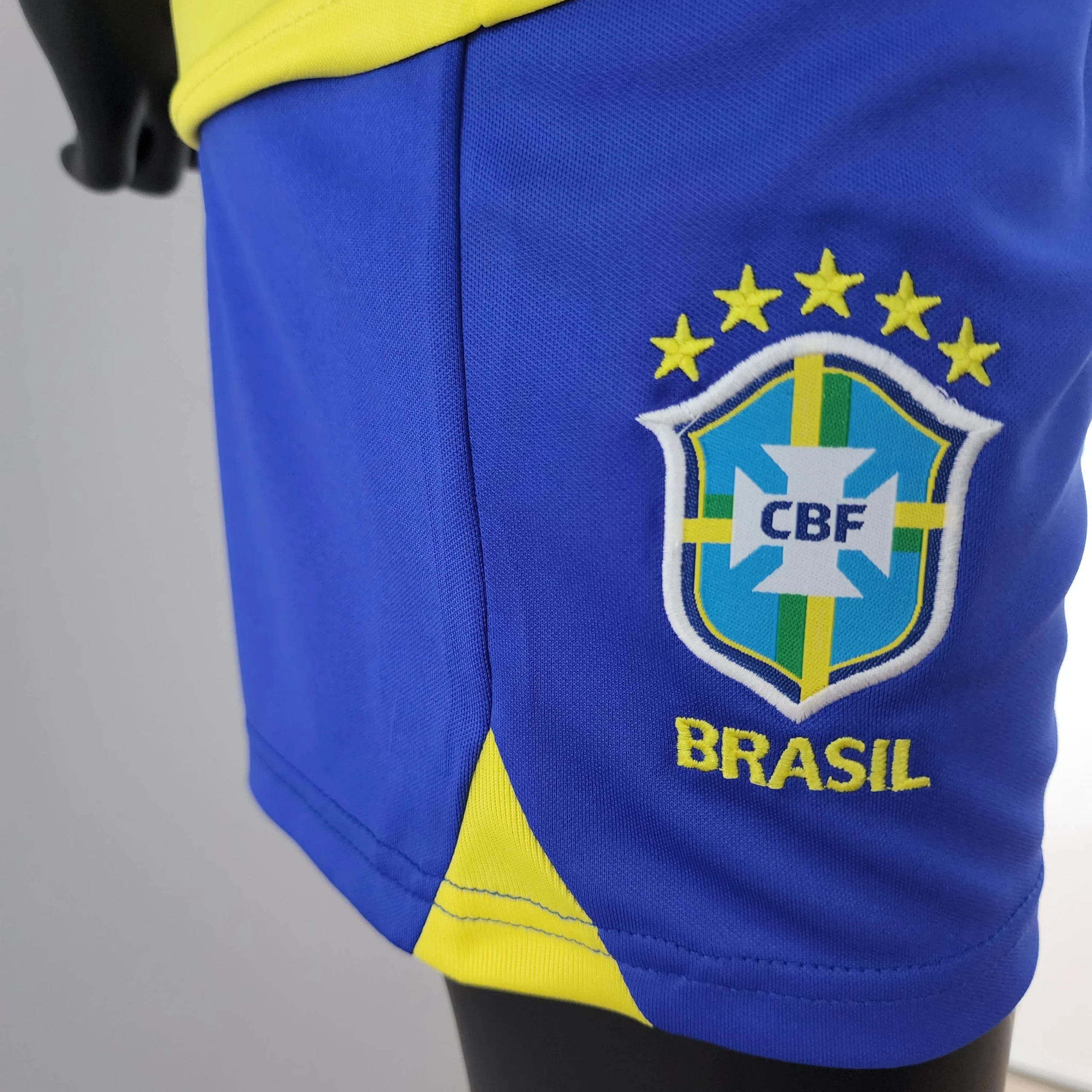 2022 World Cup Brazil Home Soccer Jersey Kids Size - 图片 9