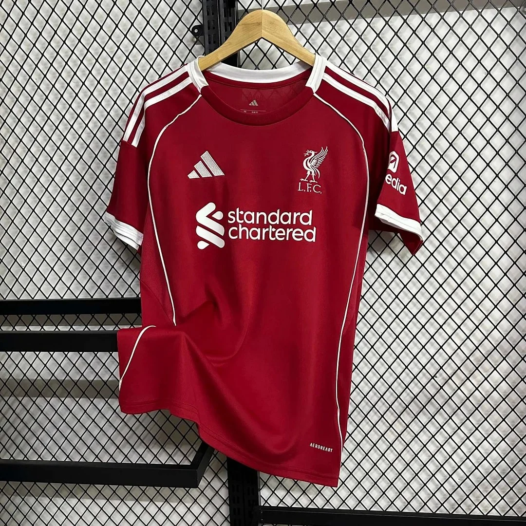 2025/2026 Liverpool Home Soccer Jersey