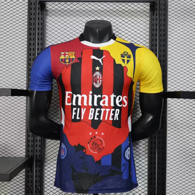 2025/2026 Player Version Ibrahimovi? Personal Commemorative Edition Soccer Jersey