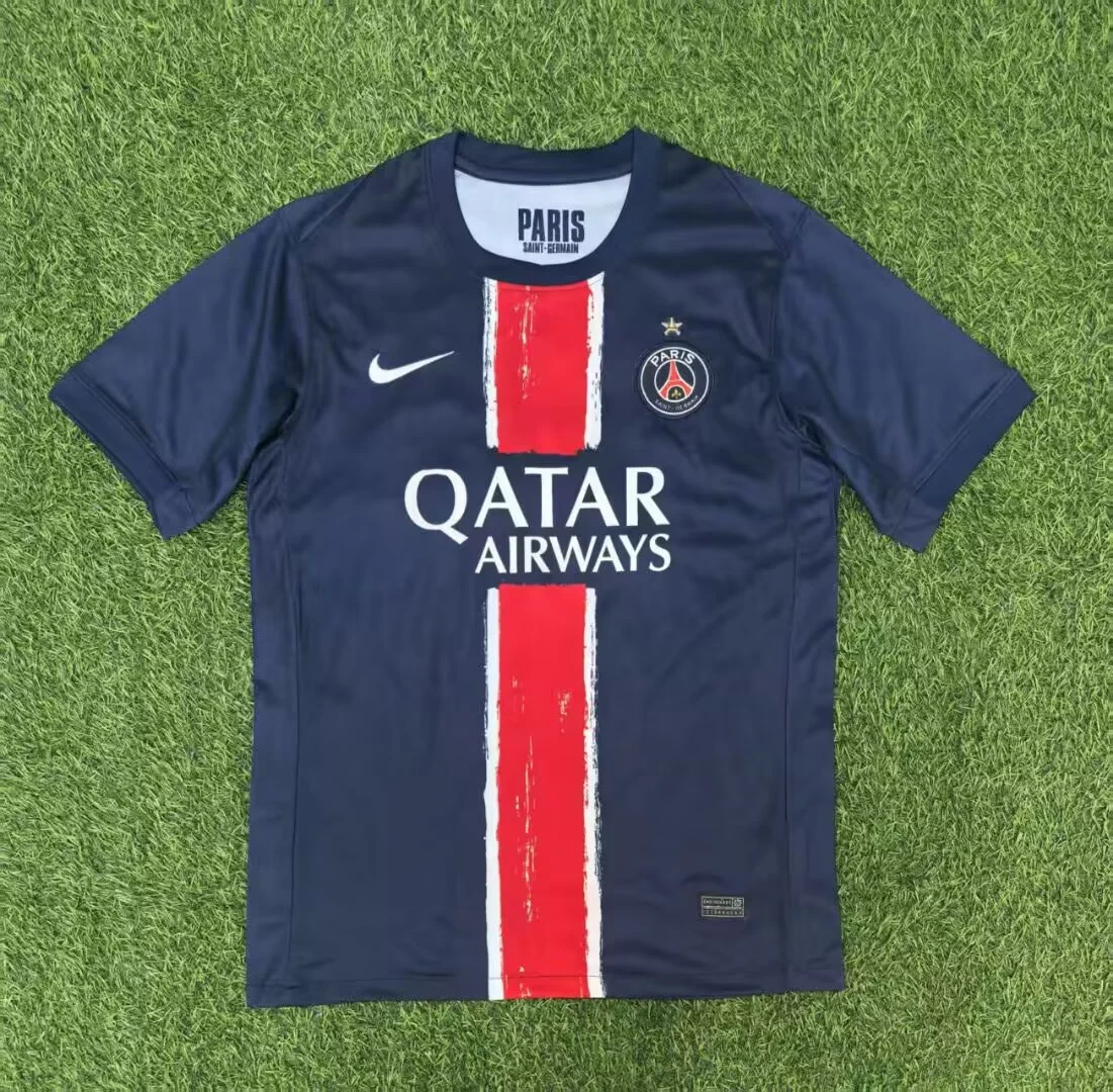 2024/2025 Psg Paris Saint-Germain Home UEFA Champions League Champion Football Shirt