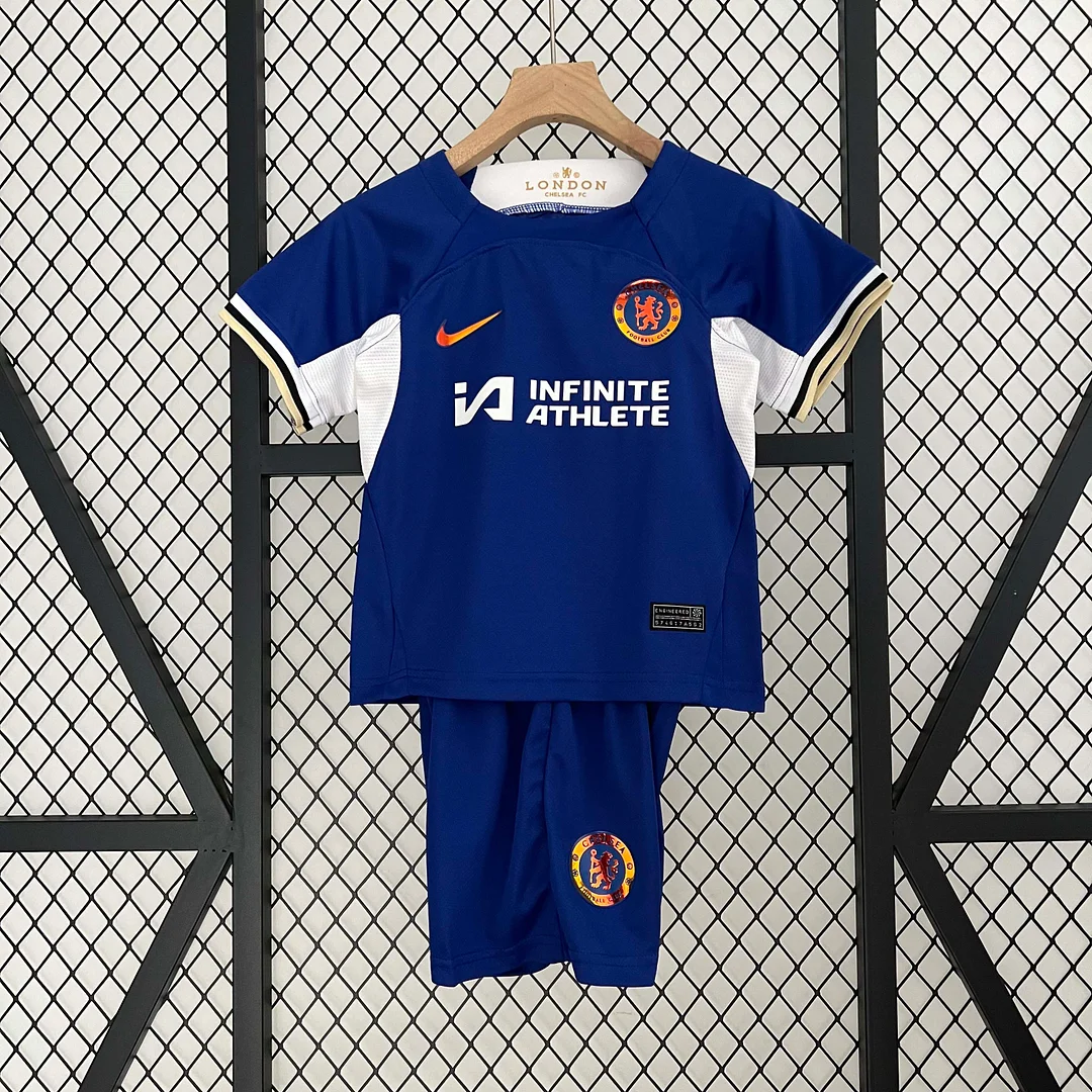 2023/2024 Chelsea Home Football Jersey Kids Size