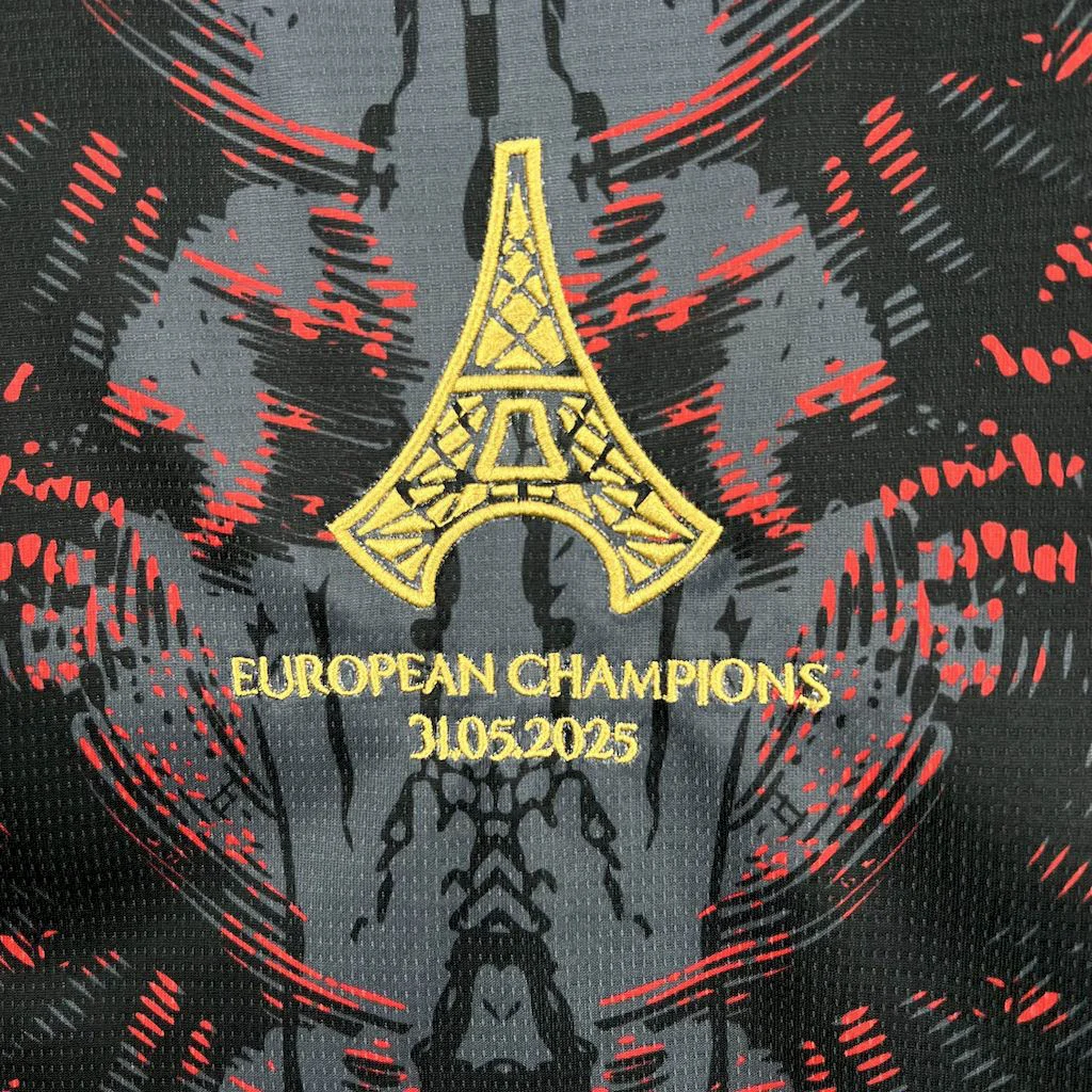 2025/2026 Psg Paris Saint-Germain UEFA Champions League Commemorative Edition Football Shirt - 图片 3