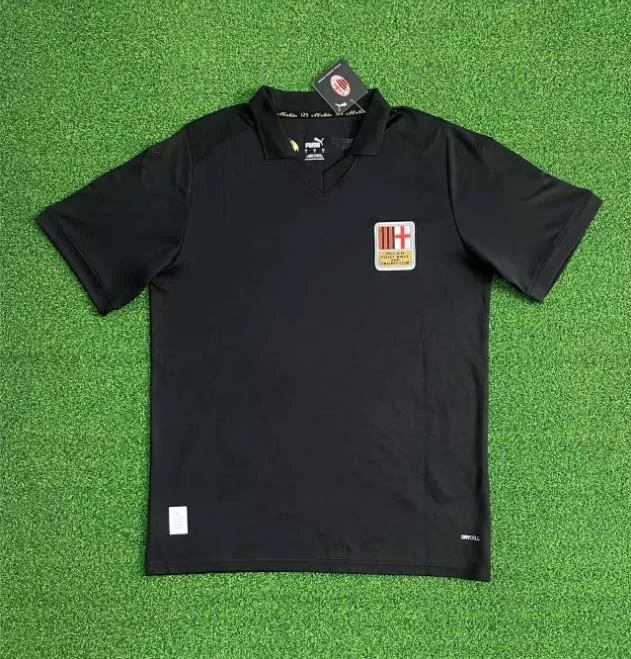 2024/2025 AC Milan 125th Anniversary Black Soccer Jersey