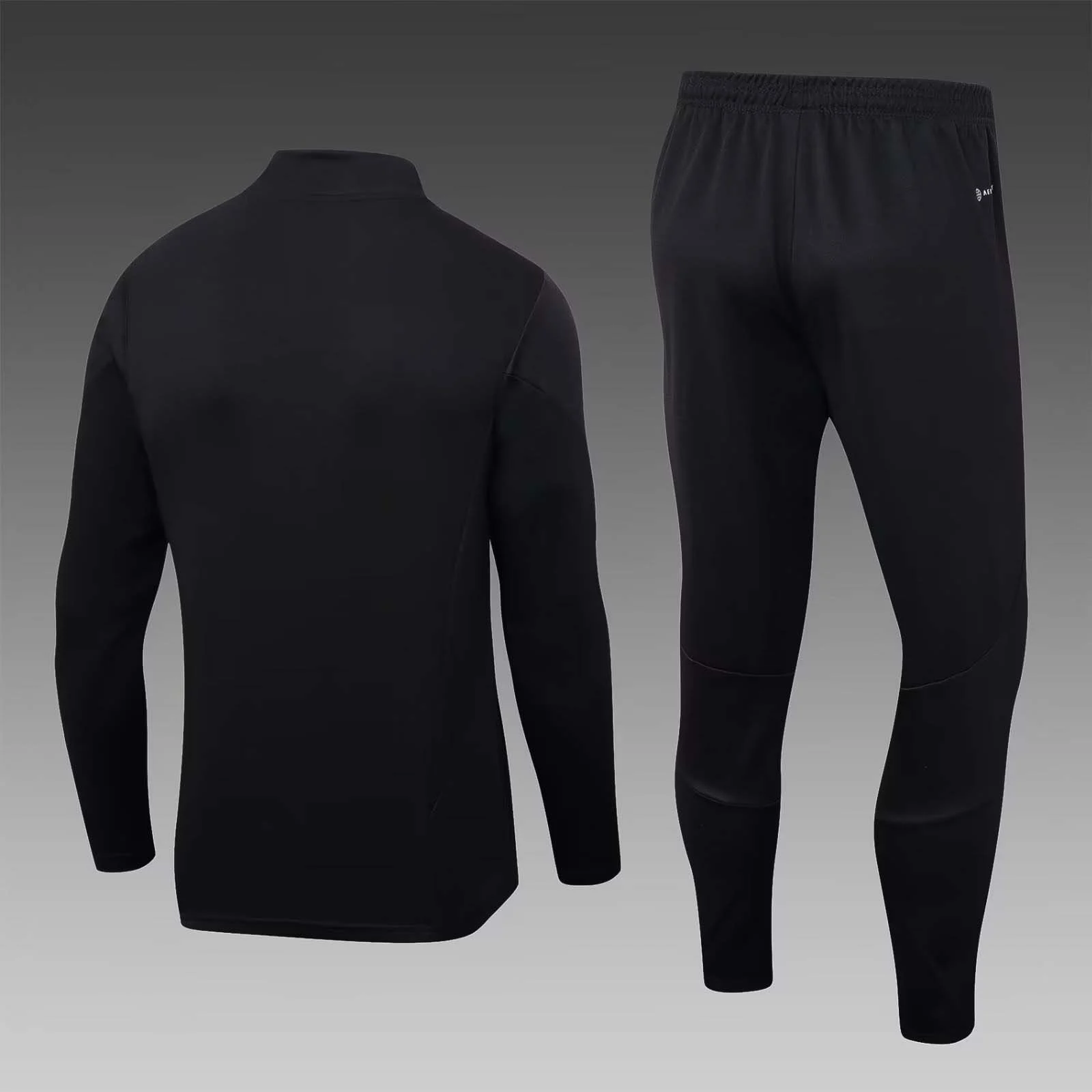 2023/2024 Arsenal Half-Pull Training Suit black Football Shirt Set - 图片 2