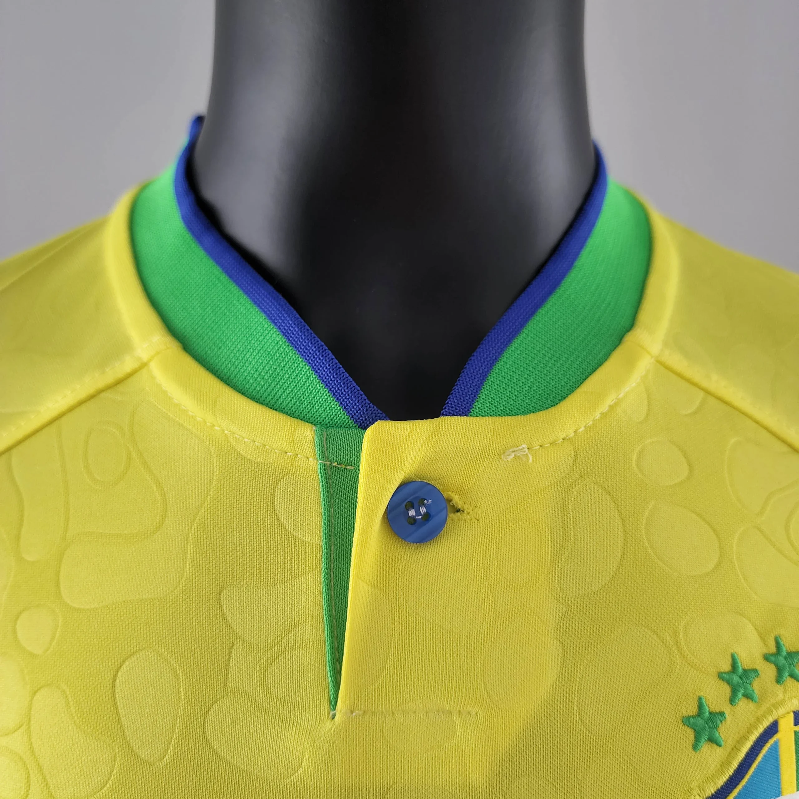 2022 World Cup Brazil Home Soccer Jersey Kids Size - 图片 4