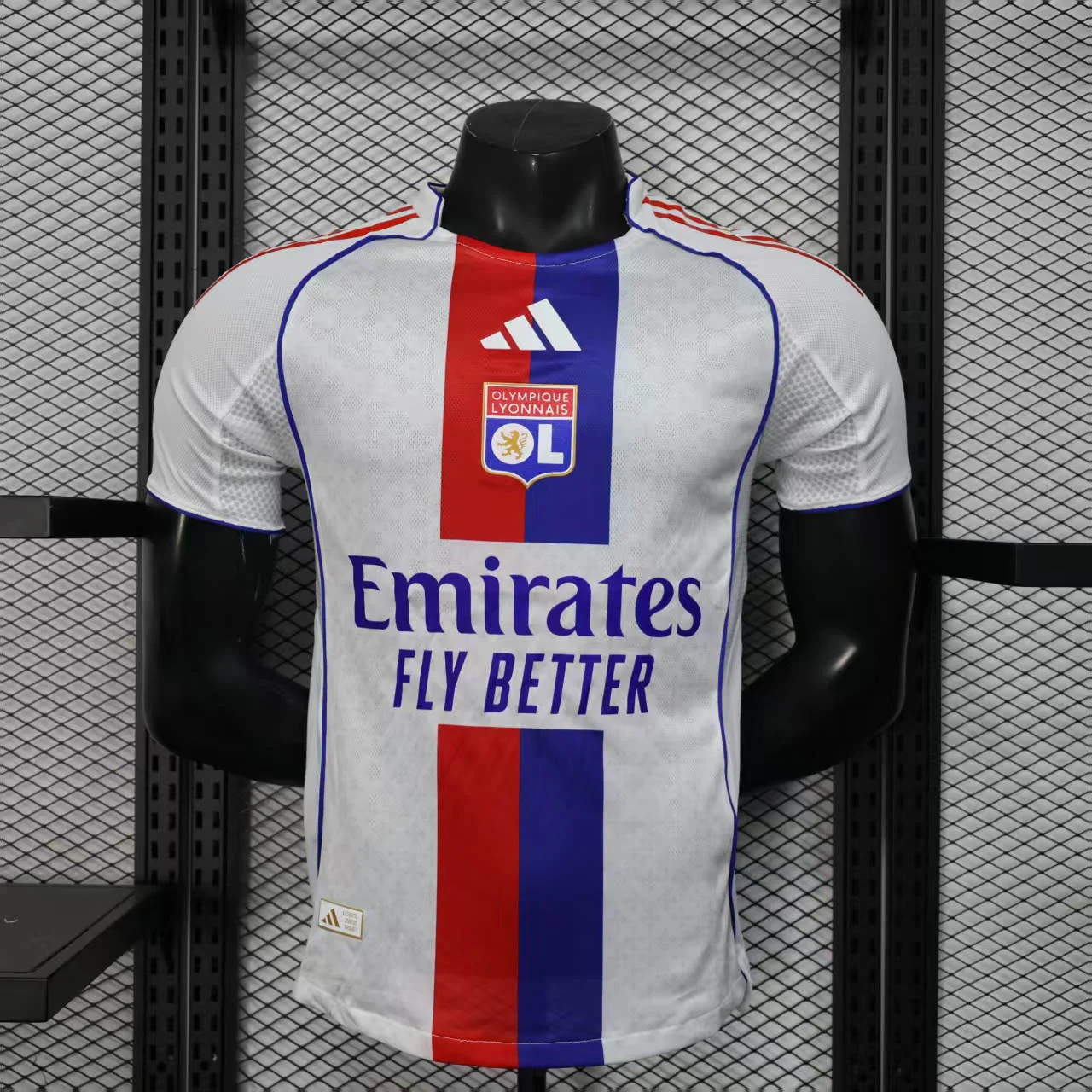 2025/2026 Player Version Lyonnais Home Football Shirt