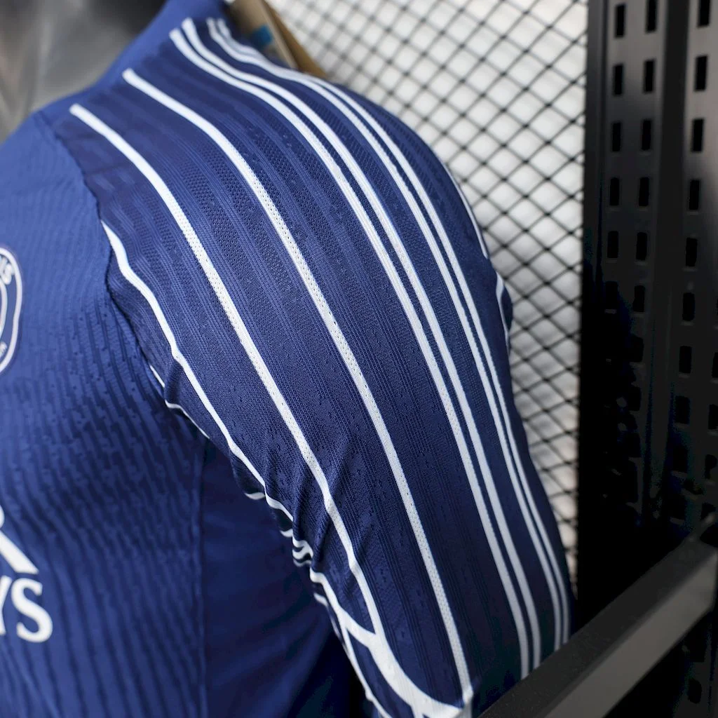 2024/2025 Psg Paris Saint-Germain Long Sleeve Player Version Fourth Away Football Shirt - 图片 4