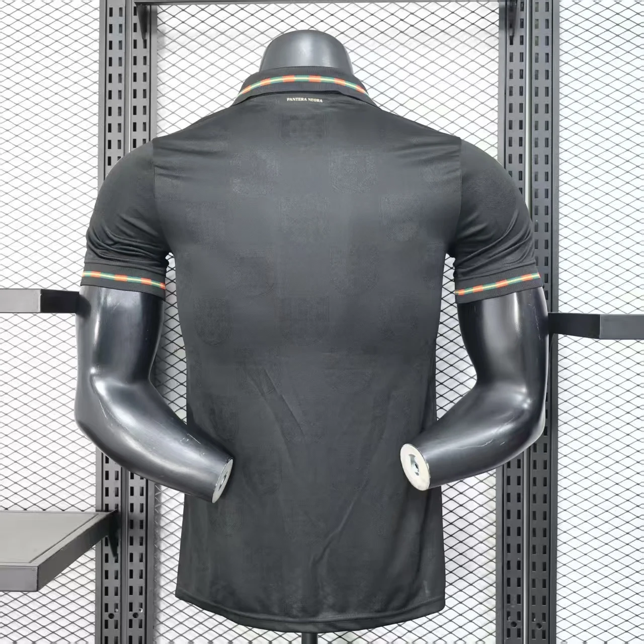 2026 Player Version Portugal Black Panther Football Shirt - 图片 2