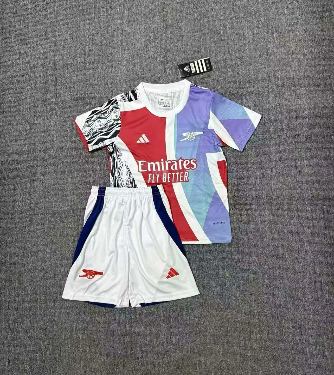 2024/2025 Arsenal Pre-match clothing Football Shirt  Kids Size