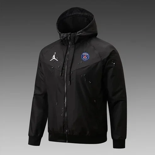 2024/2025 PSG Windbreaker Black Jersey