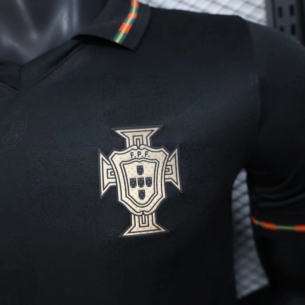 2026 Player Version Portugal Black Panther Football Shirt - 图片 6