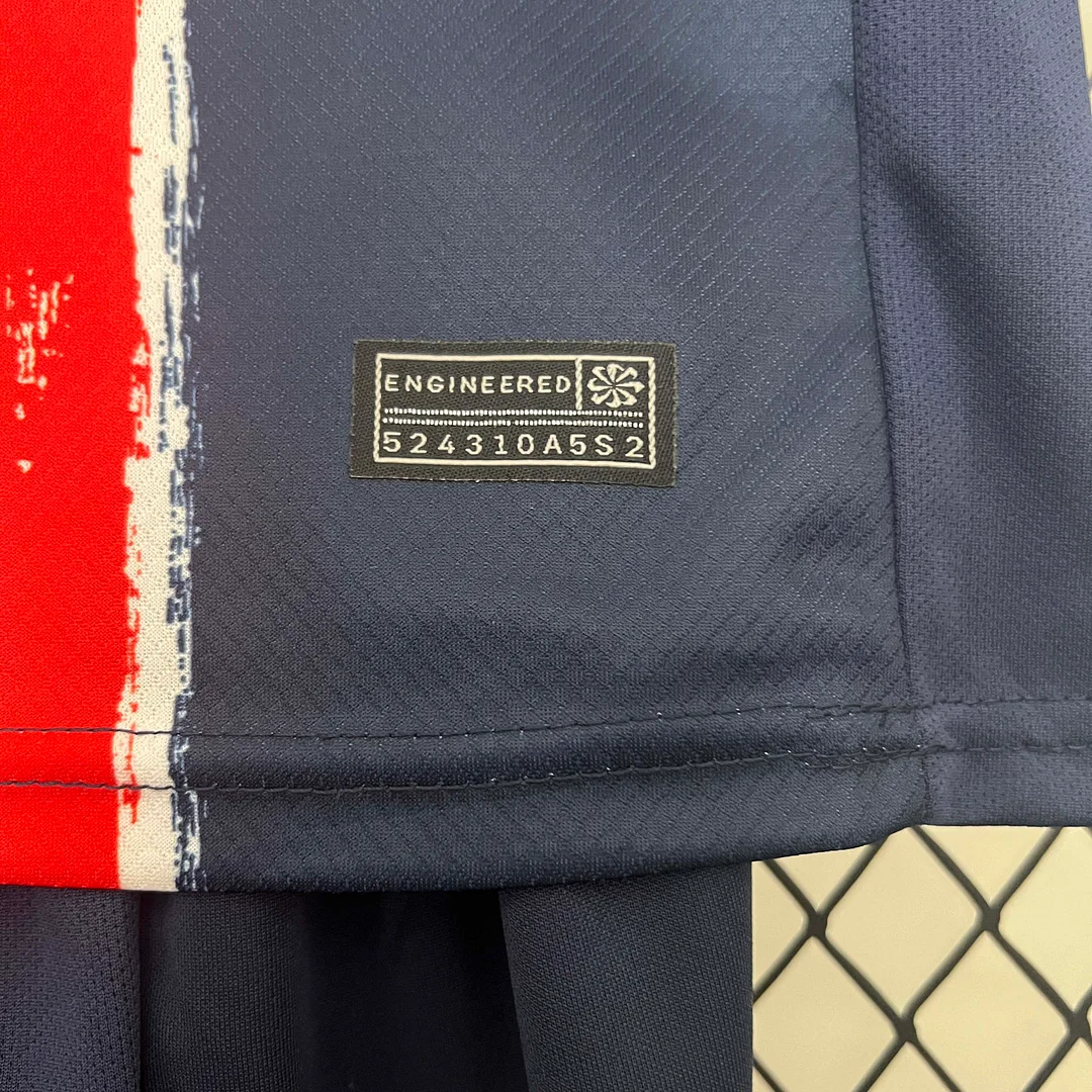 2024/2025 Psg Paris Saint-Germain Home Football Shirt Kids Size - 图片 6