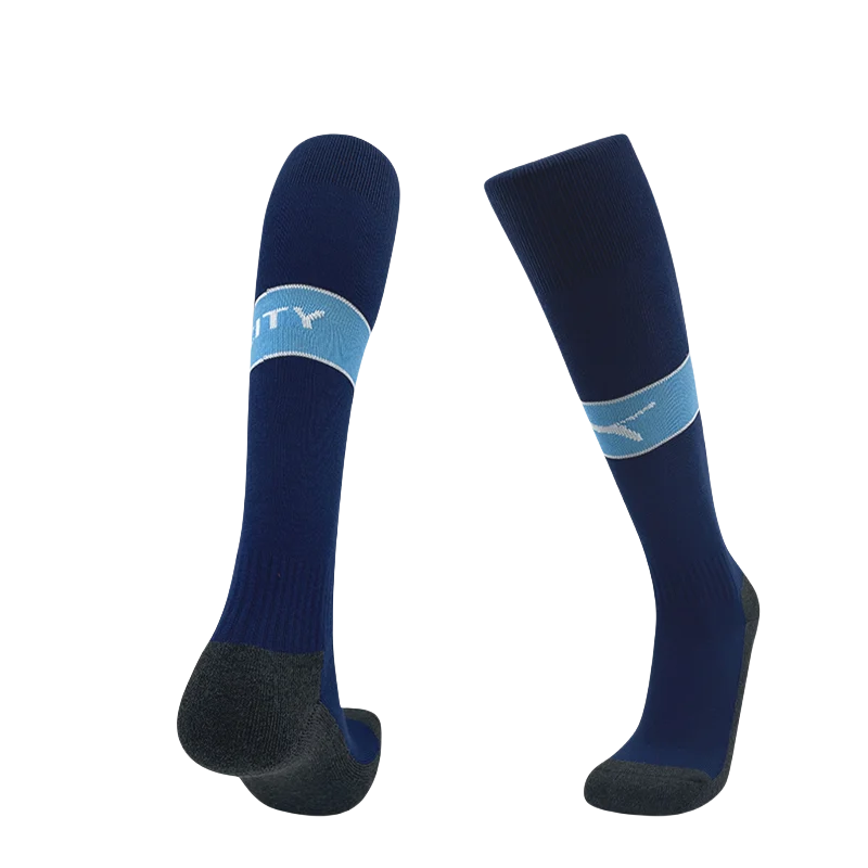 2024/2025 Manchester City home blue football socks