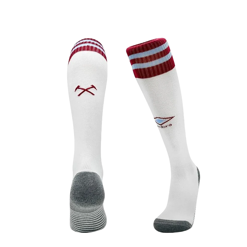 2024/2025 West Ham White Football Socks at Home