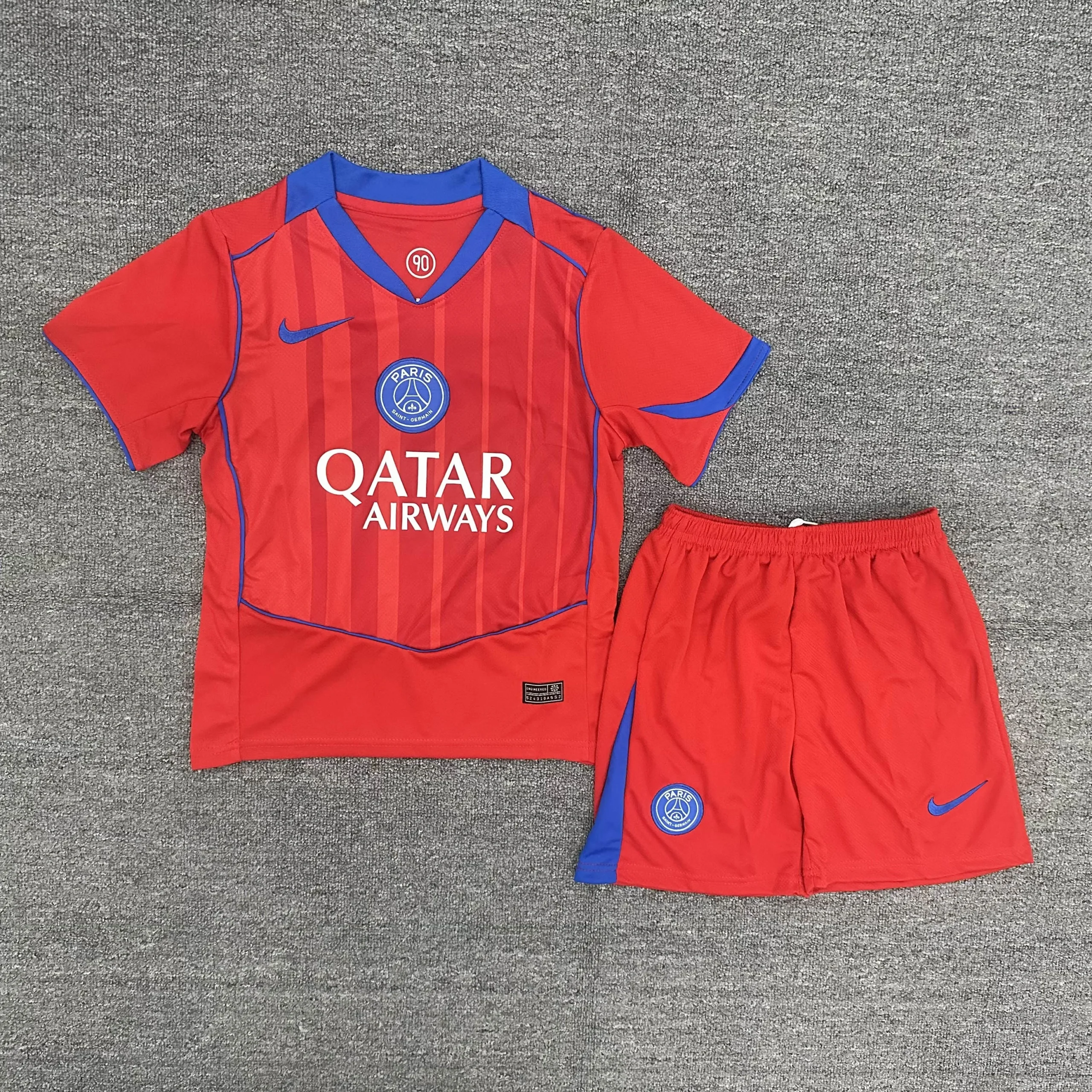 2025/2026 Psg Paris Saint-Germain Third Away Football Shirt Kids Size