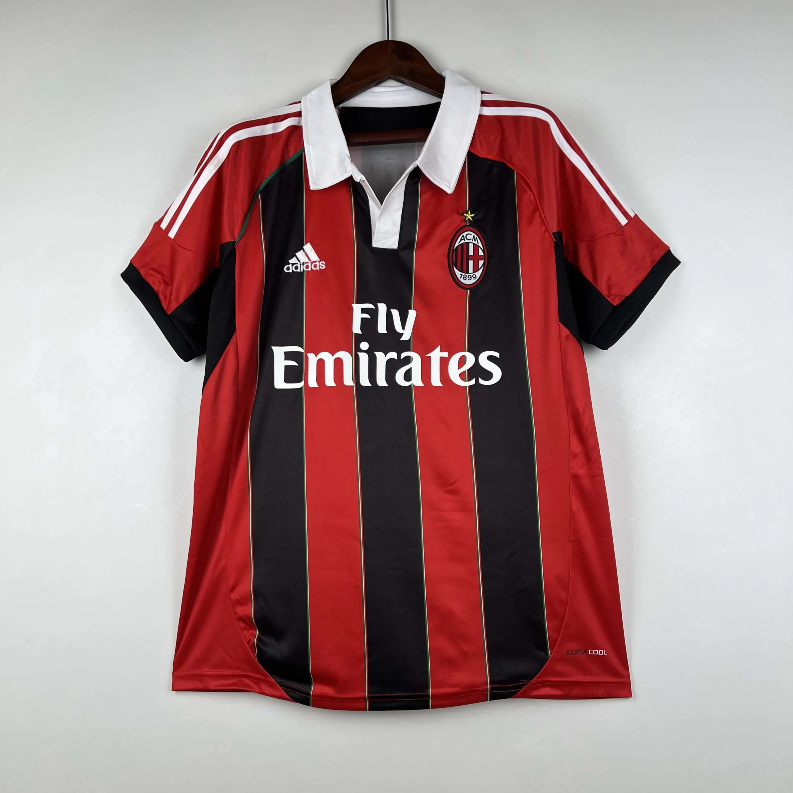 2012/2013 Retro AC Milan Home Football Shirt