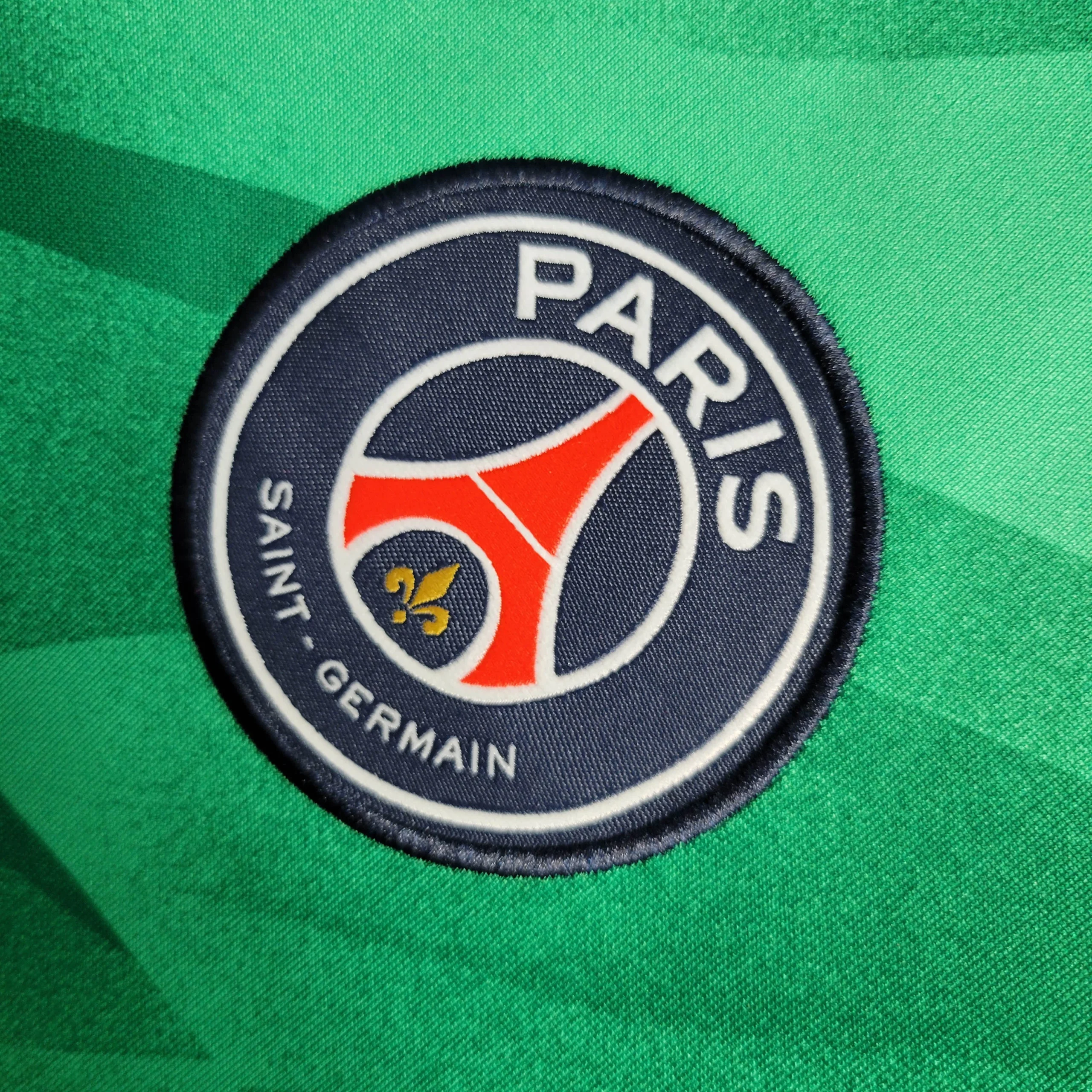 2023/2024 Psg Paris Saint-Germain Goalkeeper Green Football Shirt - 图片 5