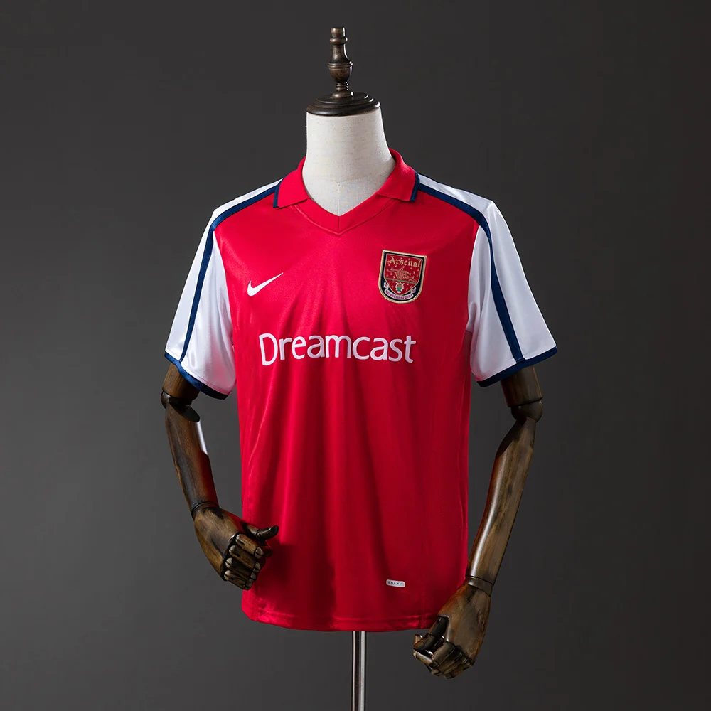 2001/2002 Retro Arsenal Home Football Shirt