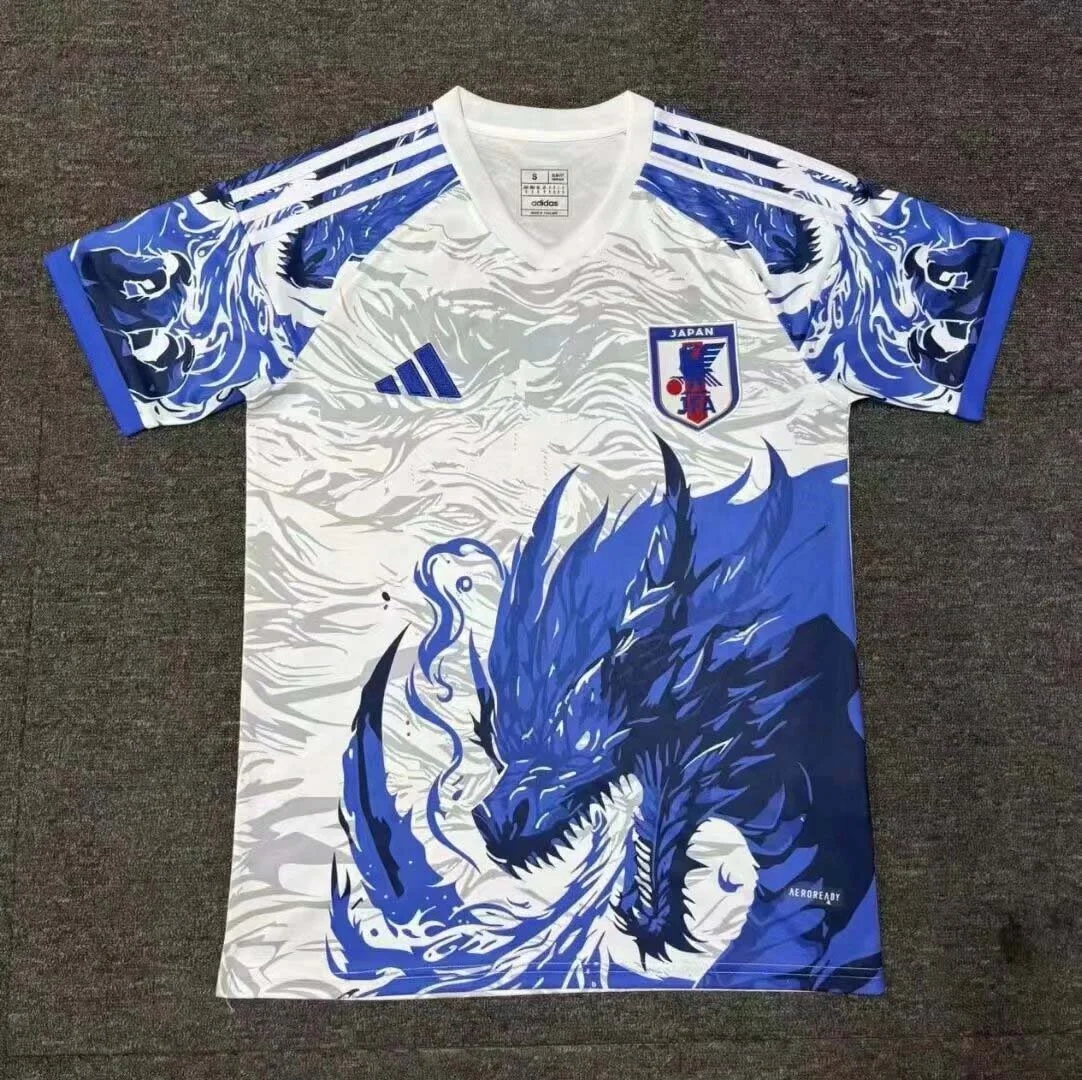 2025 Japan Special Edition Blue Fire Dragon Football Shirt