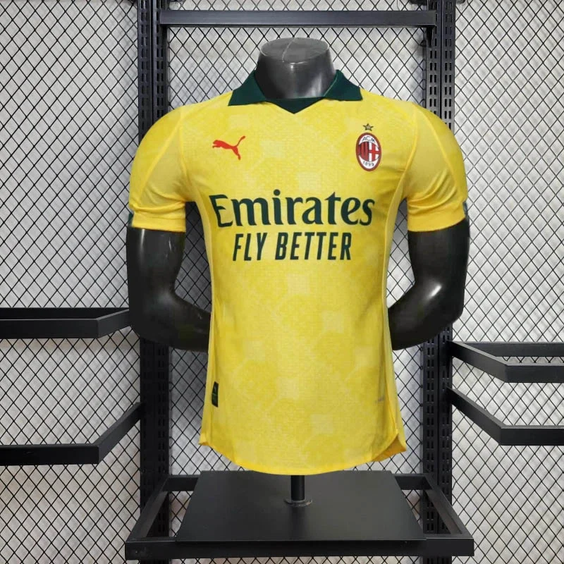 2025/2026 Player Version AC Milan Third Away Football Shirt