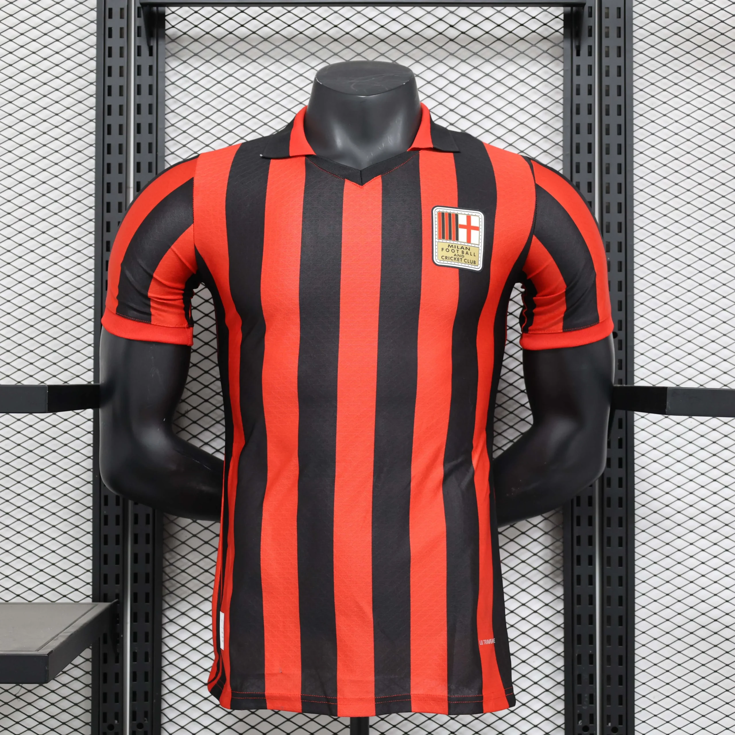 2024/2025 Player Version AC Milan 125th Anniversary Soccer Jersey