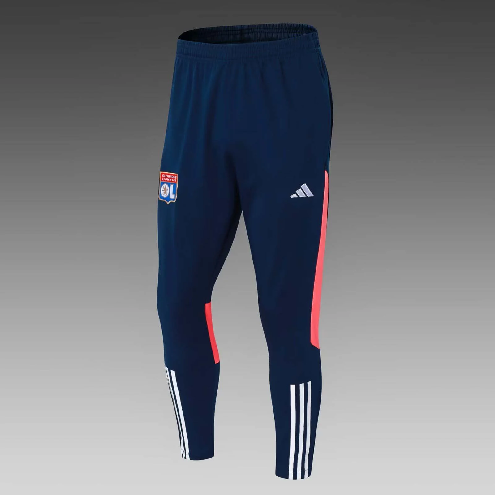 2023/2024 Lyon Half-Pull Training Suit Royal blue Football Shirt Set - 图片 5