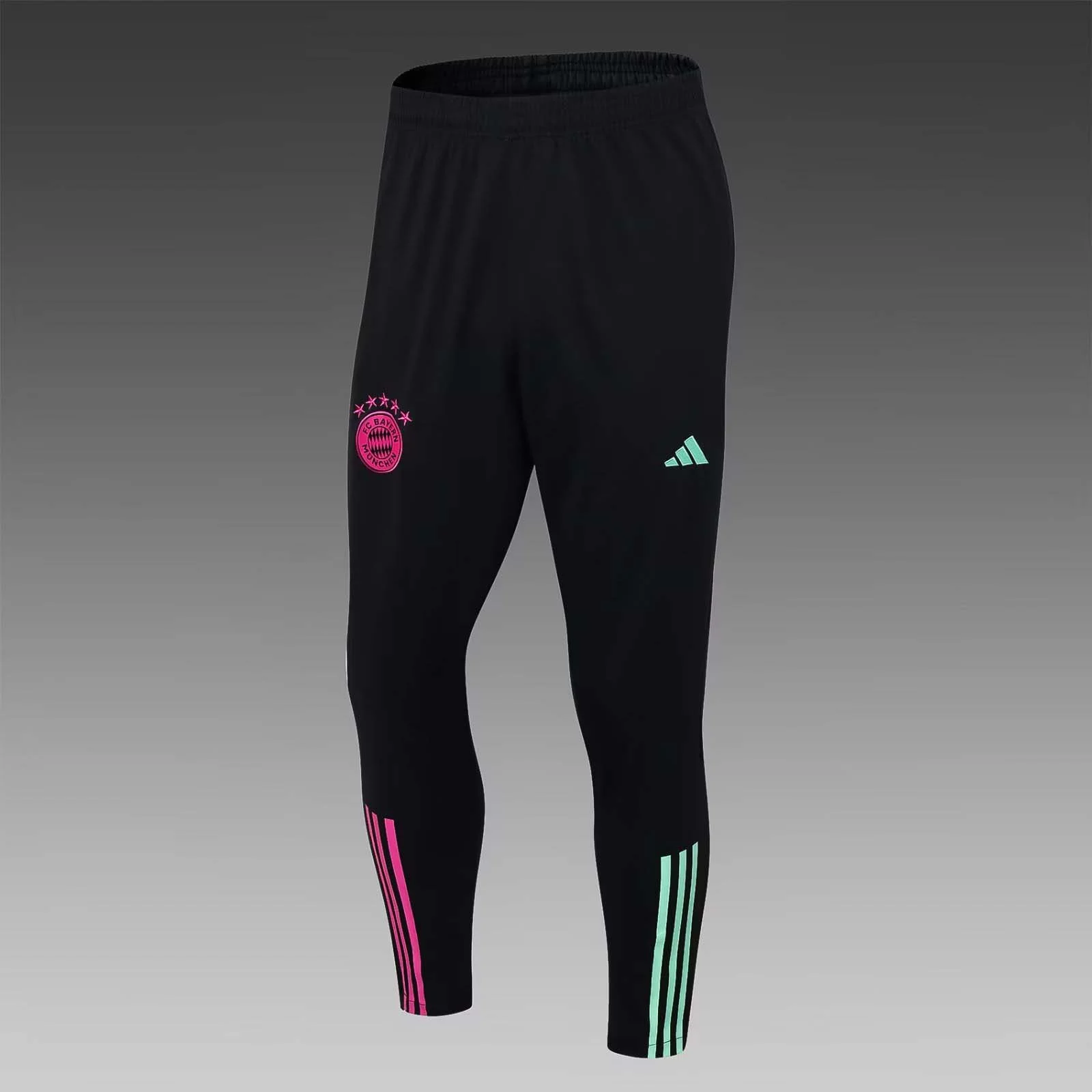 2023/2024 Bayern Munich Half-Pull Training Suit Black Football Shirt Set - 图片 6