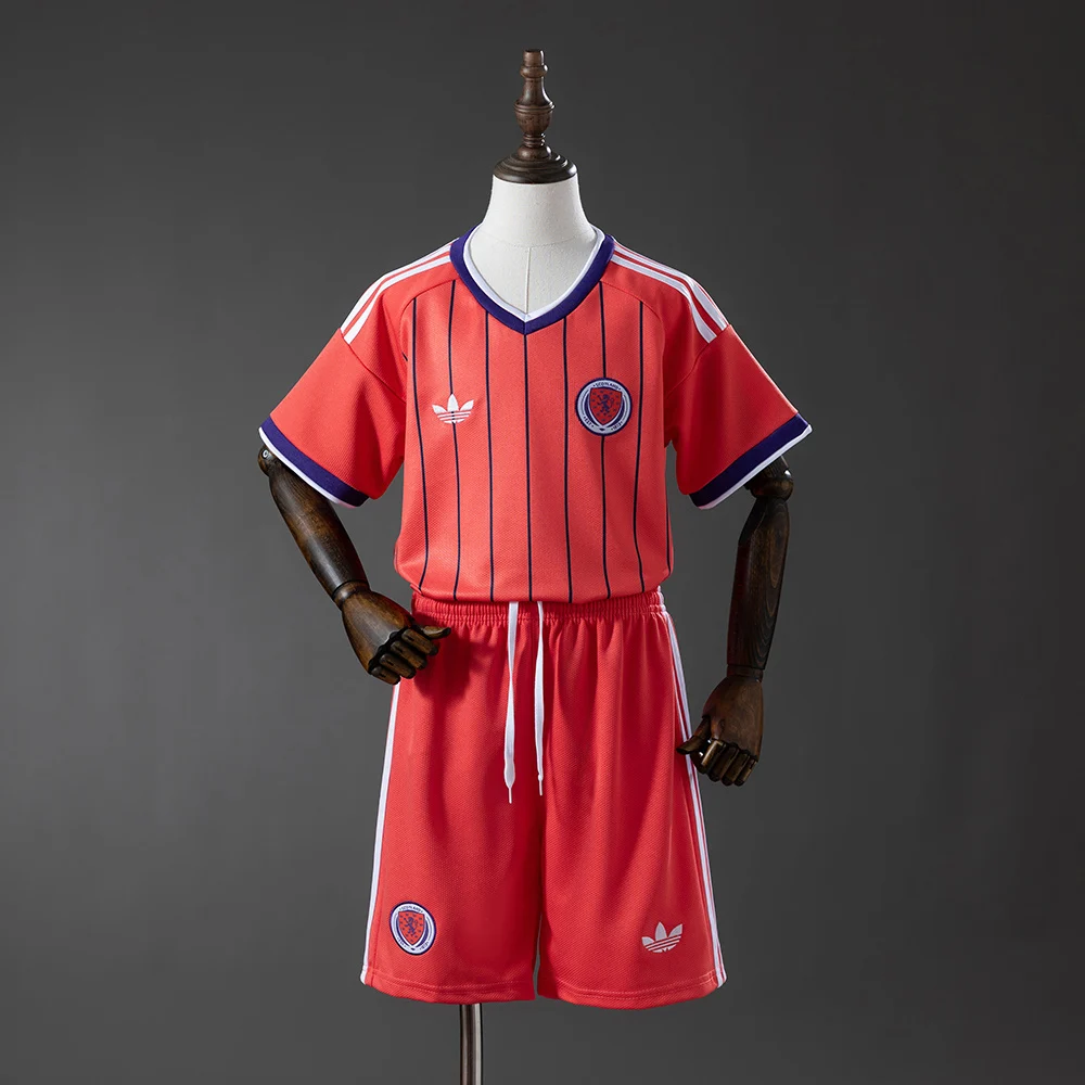 2026 Scotland National Team Away Football Shirt Kids Size