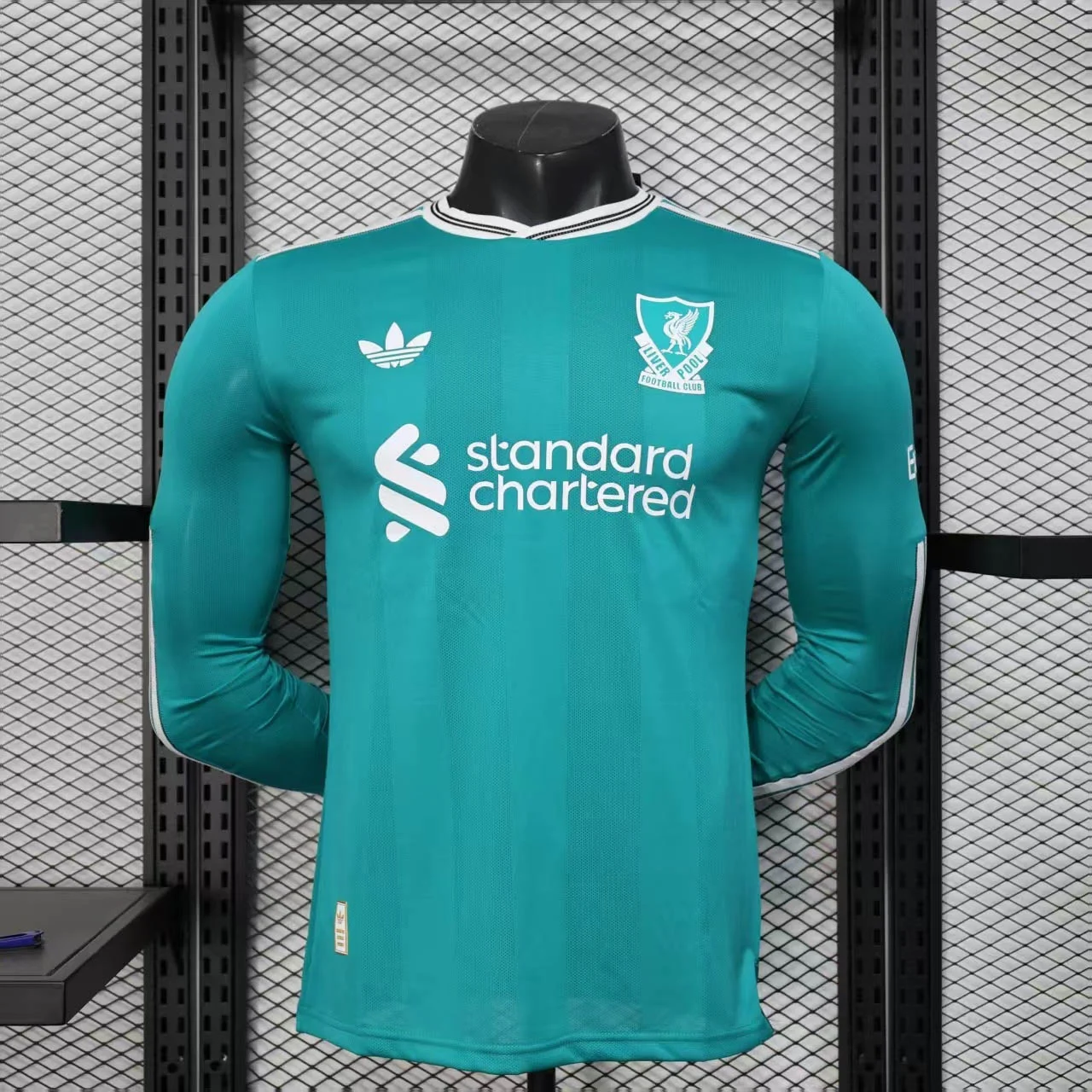 2025/2026 Player Version Long Sleeve Liverpool Third Away Football Shirt