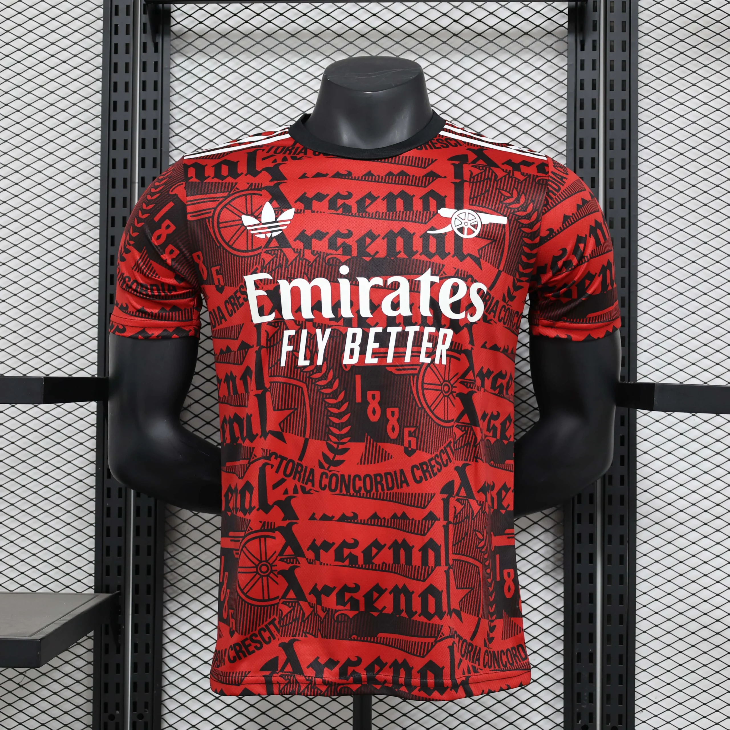 2024/2025 Player Version Arsenal Special Edition Red Football Shirt