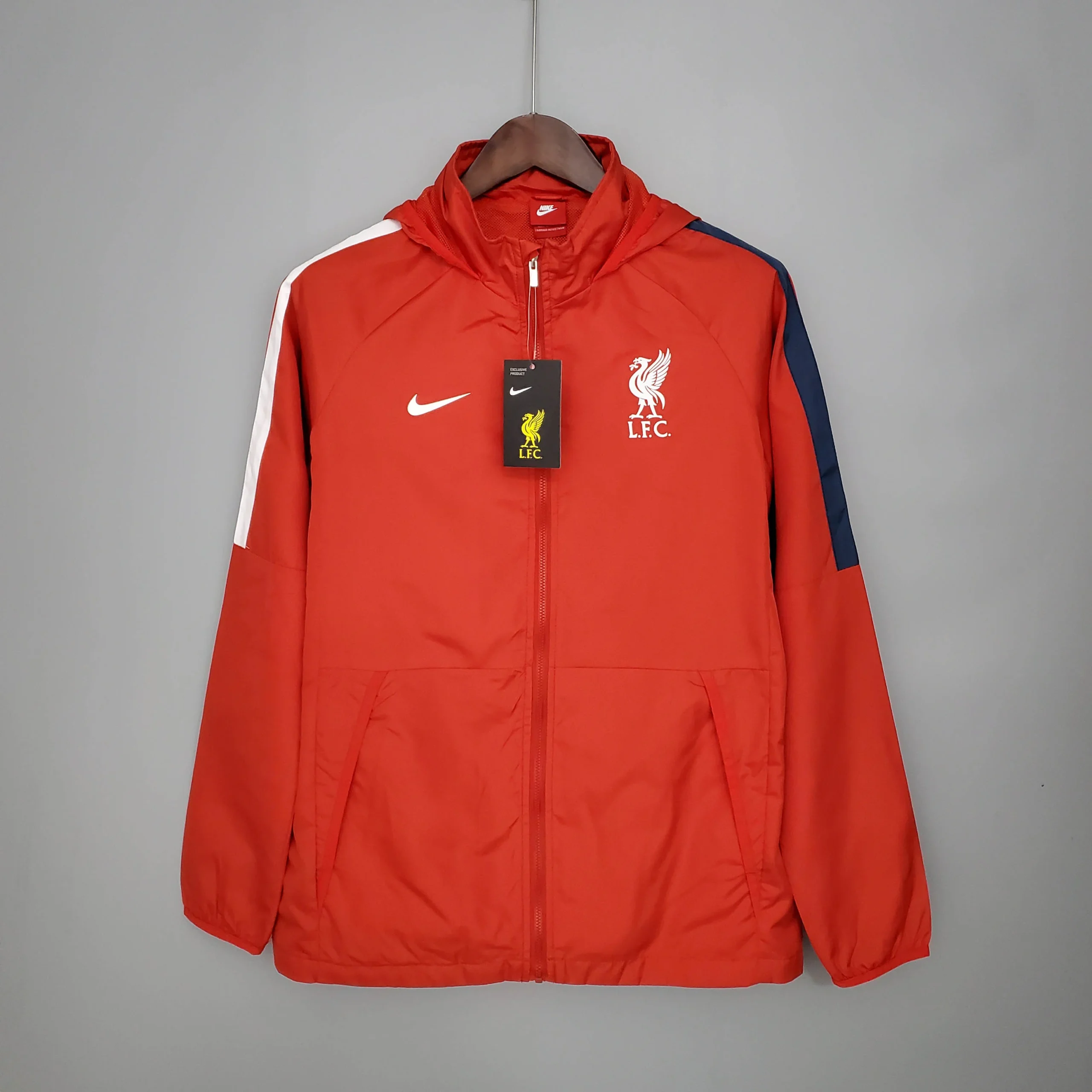 2021/2022 Liverpool Windbreaker Red Soccer Jersey