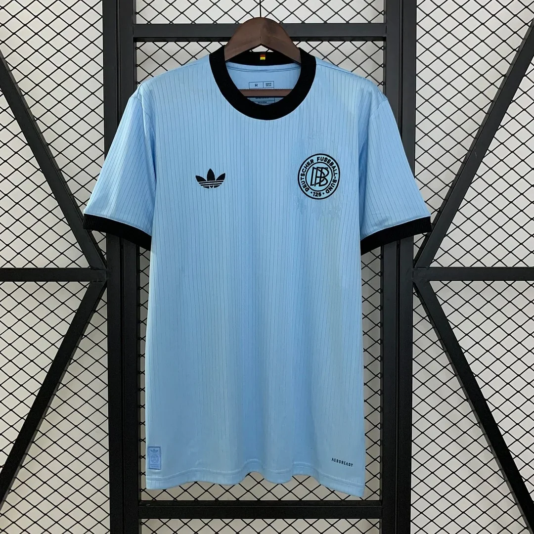 2025 Germany 125th Anniversary Edition blue Football Shirt