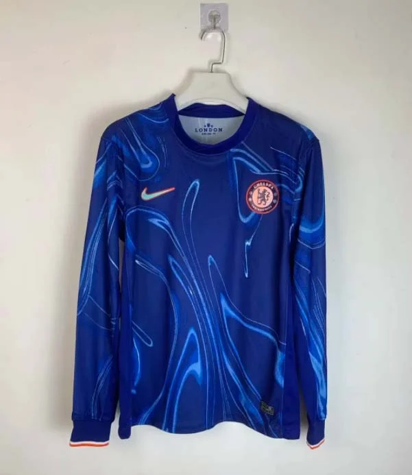 2024/2025 Long Sleeve Chelsea Home Football Shirt