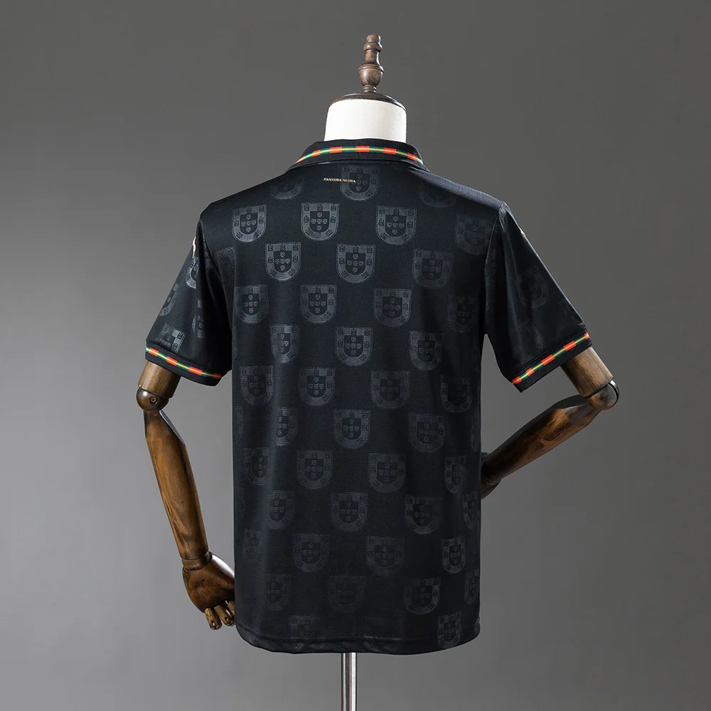 2026 Player Version Portugal Black Panther Football Shirt - 图片 12