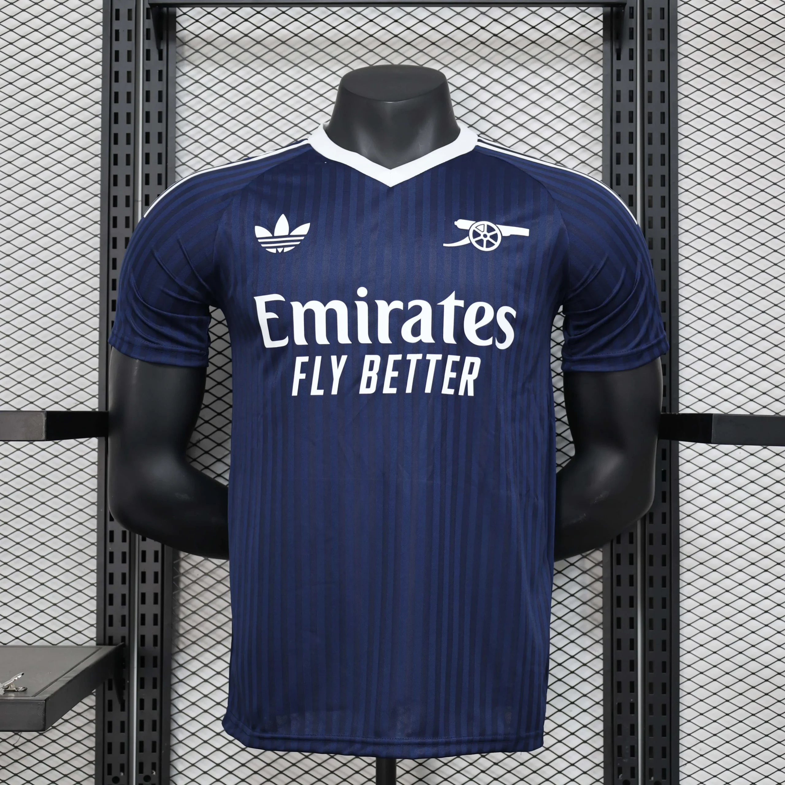 2024/2025 Player Version Arsenal Special Edition Navy Blue Football Shirt