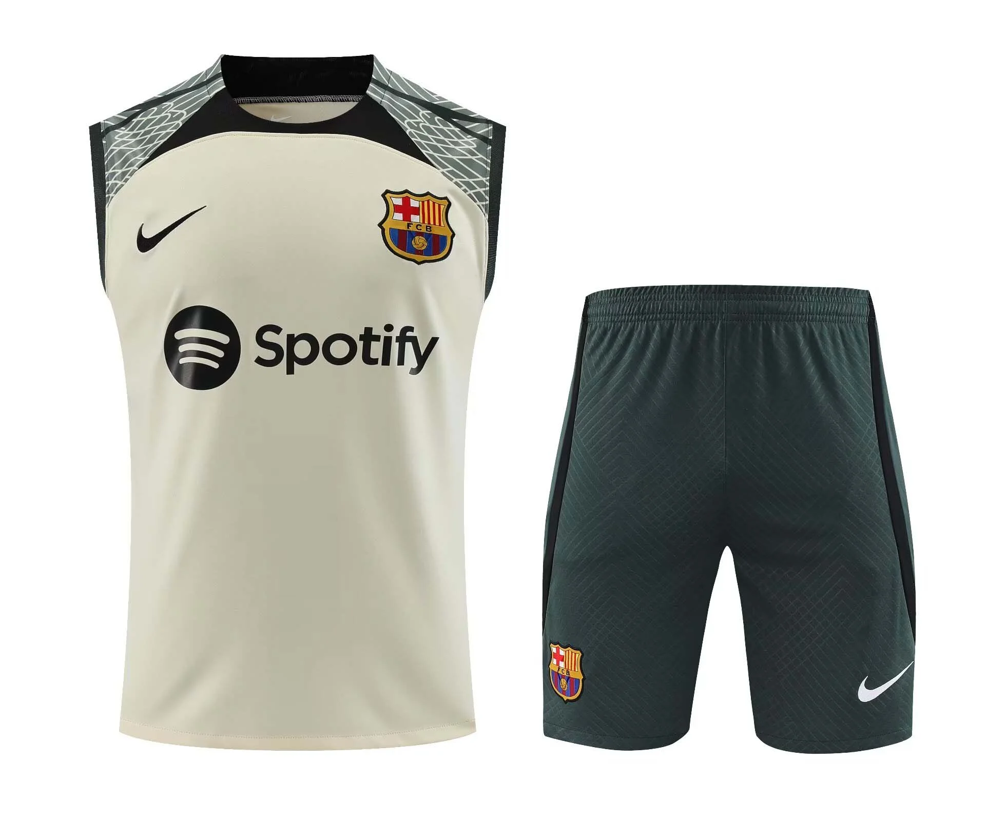 2023/2024 Barcelona Sleeveless Training Wear  Football Shirt