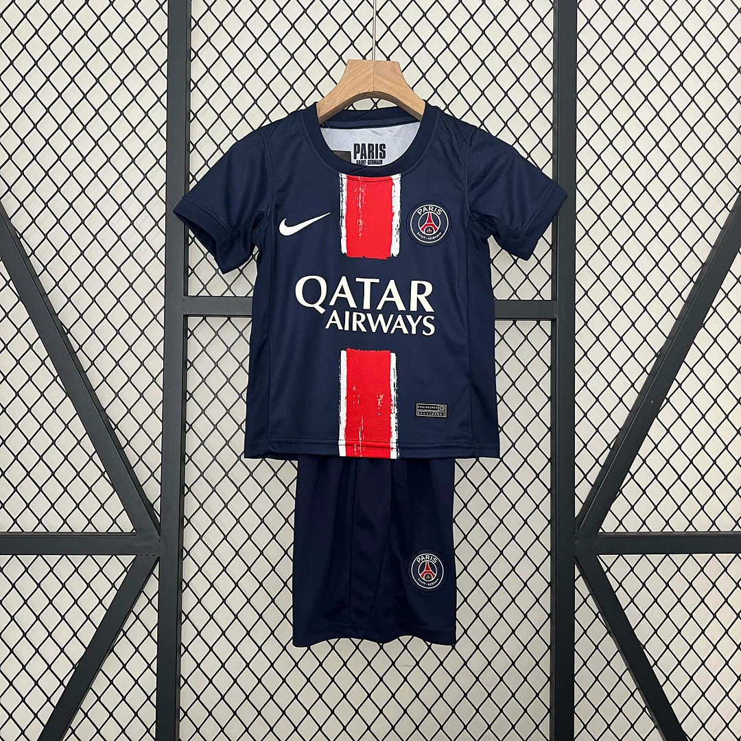 2024/2025 Psg Paris Saint-Germain Home Football Shirt Kids Size
