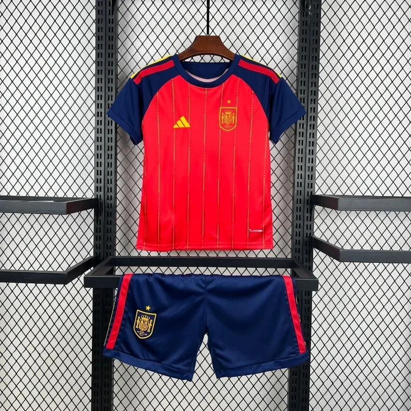 2026 Spain Home Football Shirt Kids Size