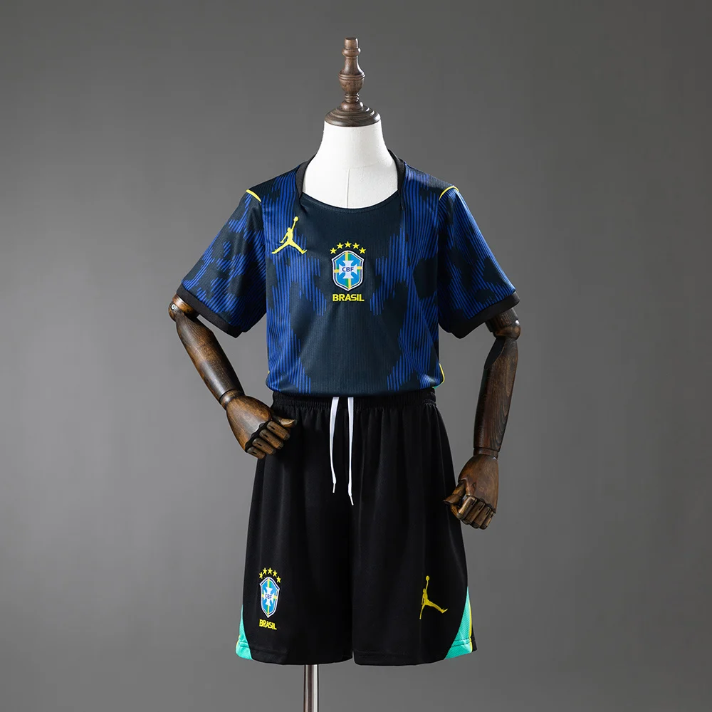 2026 Brazil Away Football Shirt  Kids Size