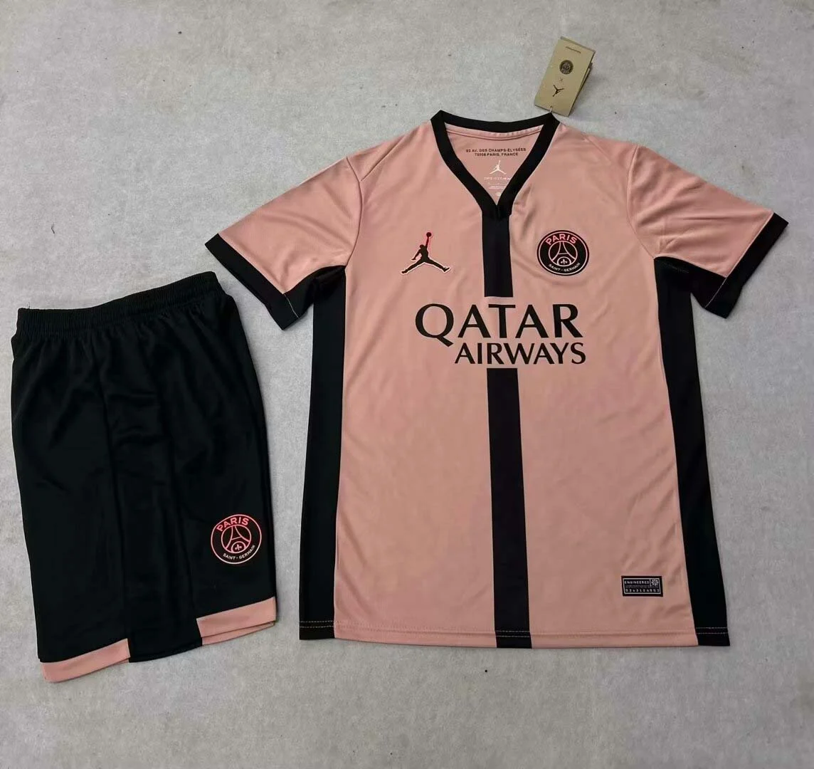 2024/2025 Psg Paris Saint-Germain Third Away Football Shirt Kids Size