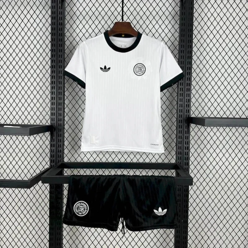 2025 Germany 125th Anniversary Edition White Football Shirt  Kids Size